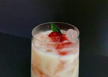 Amazake soda dâu tây