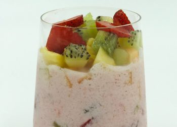 Amazake sữa chua trái cây